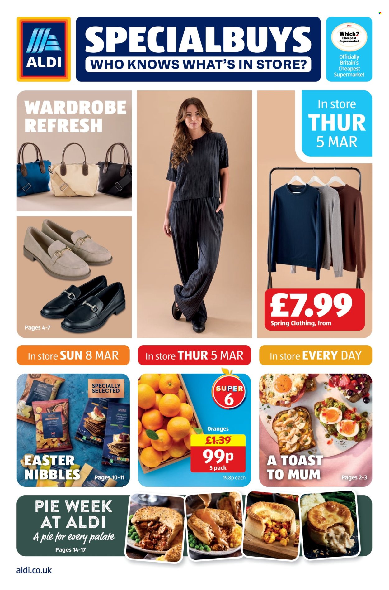 Aldi offer - 05/03/2026 - 18/03/2026. Page 1