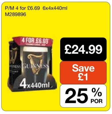 Guinness 4x440ml