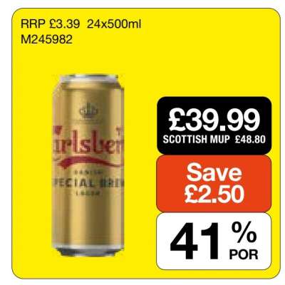 Carlsberg Special Brew Lager