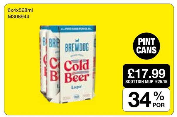 Brewdog Cold Beer Lager