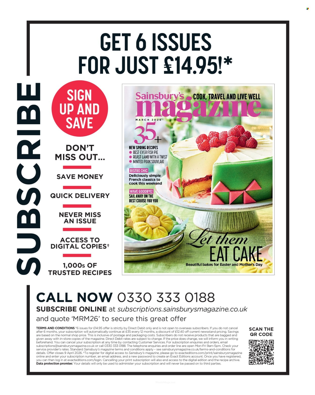 Sainsbury's offer - 01/03/2026 - 31/03/2026. Page 96