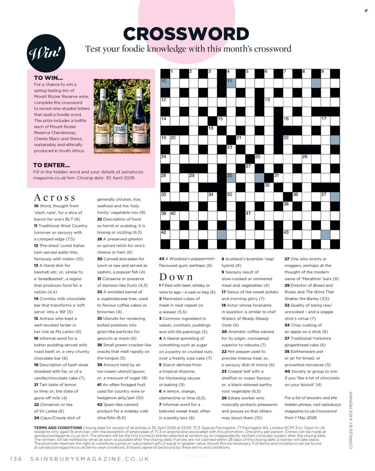 Sainsbury's offer - 01/03/2026 - 31/03/2026. Page 136