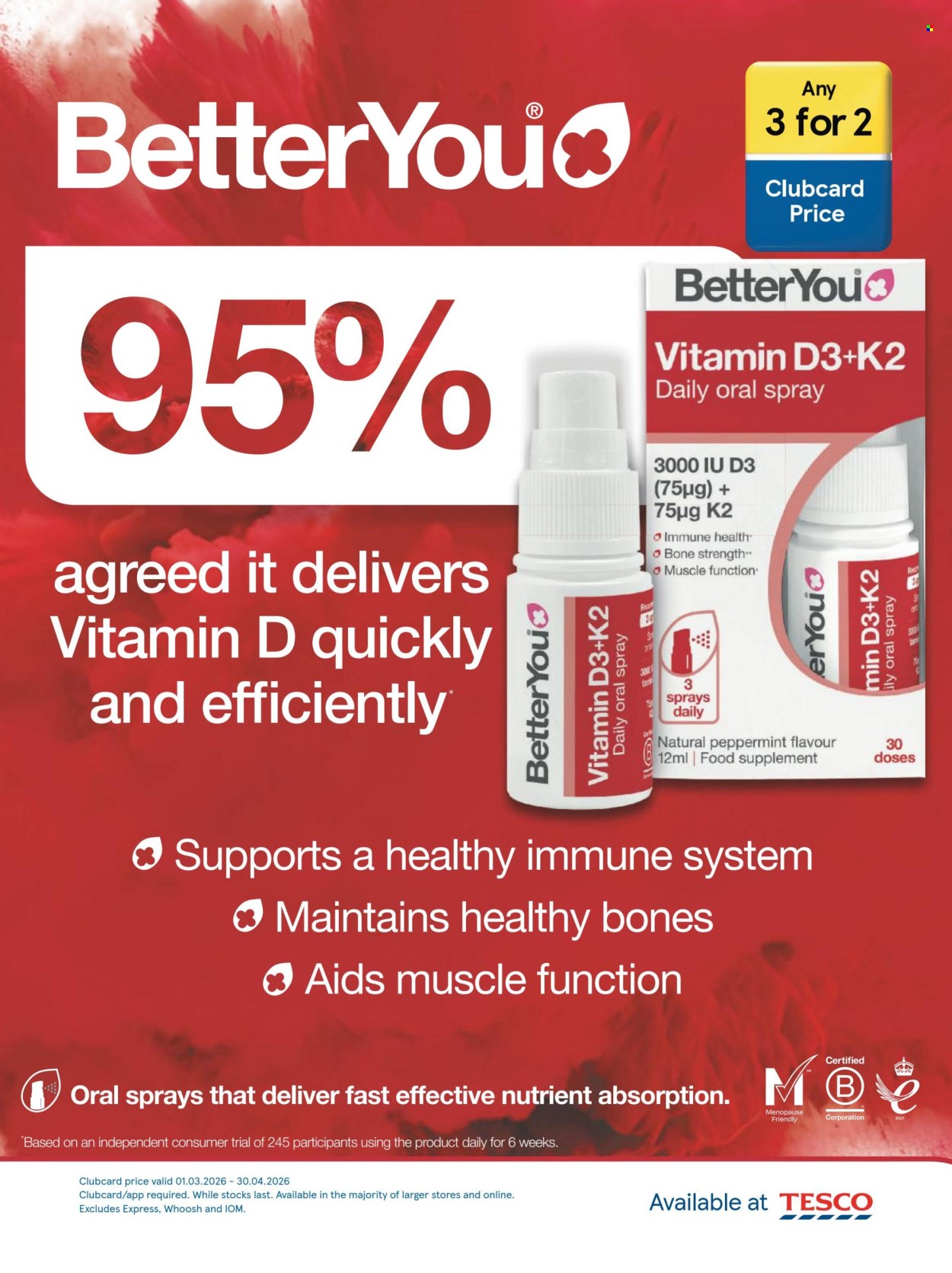 Tesco offer - 01/03/2026 - 31/03/2026. Page 60