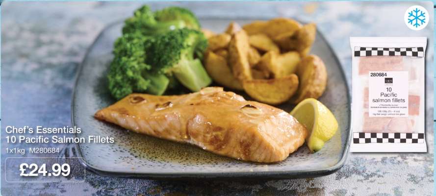 Chef’s Essentials 10 Pacific Salmon Fillets