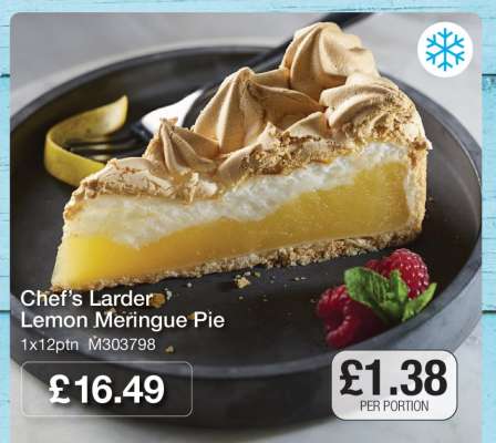 Chef’s Larder Lemon Meringue Pie