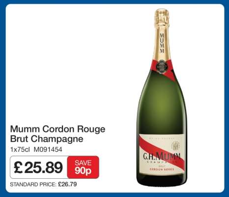 Mumm Cordon Rouge Brut Champagne