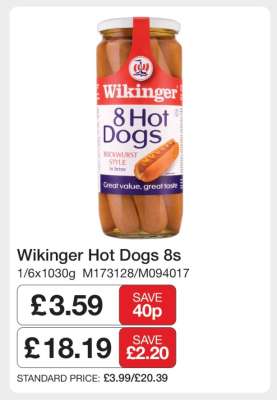 Wikinger Hot Dogs 8s