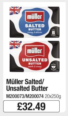 Muller Salted/Unsalted Butter
