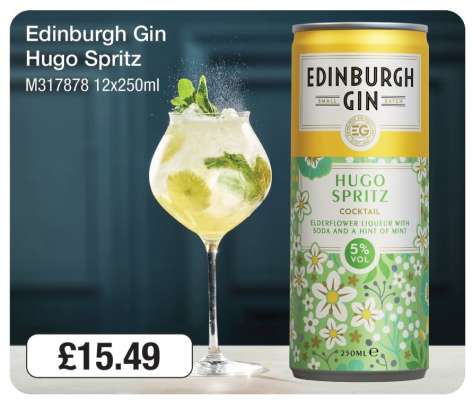 Edinburgh Gin Hugo Spritz