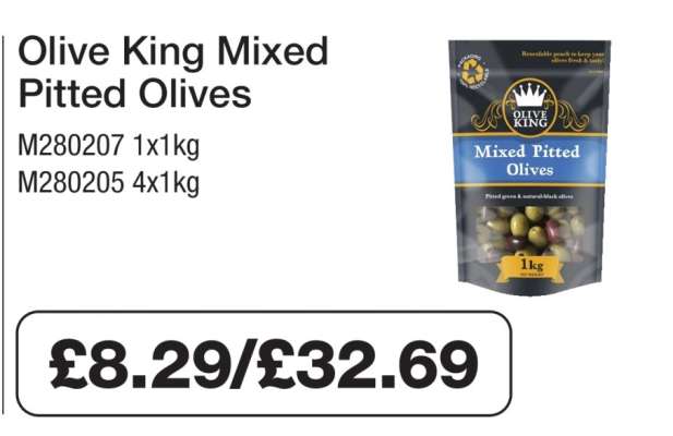 Olive King Mixed Pitted Olives