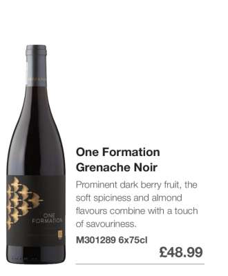 One Formation Grenache Noir