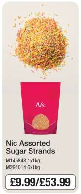 Nic Assorted Sugar Strands