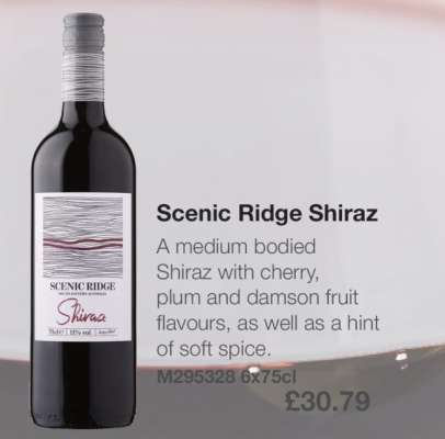 Scenic Ridge Shiraz