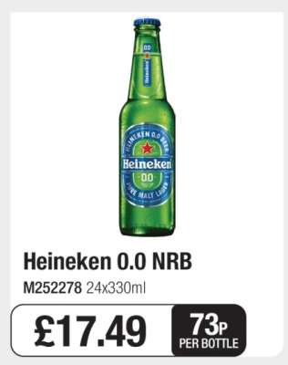 Heineken 0.0% NRB