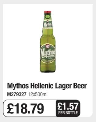 Mythos Hellenic Lager Beer