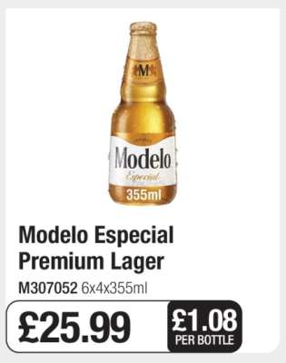 Modelo Especial Premium Lager