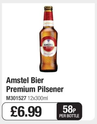 Amstel Bier Premium Pilsener