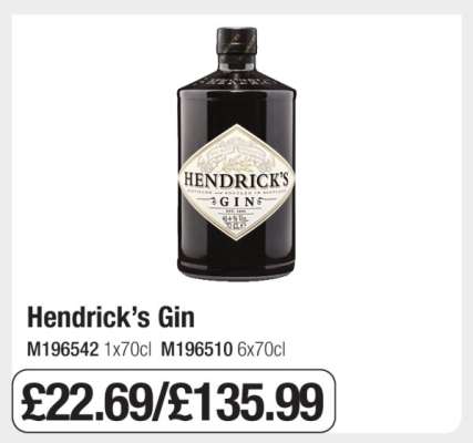 Hendrick’s Gin