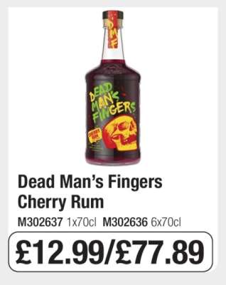 Dead Man’s Fingers Cherry Rum