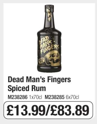 Dead Man’s Fingers Spiced Rum