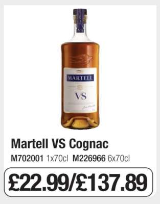 Martell VS Cognac