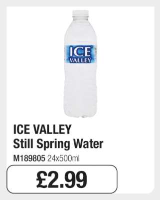 Ice Valley Still Spring Water