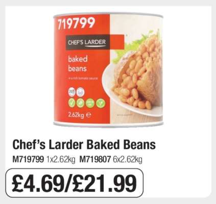 Chef’s Larder Baked Beans