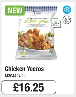 Chicken Yeeros