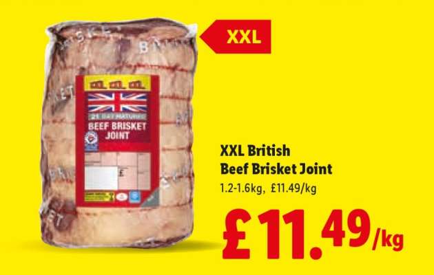 XXL British Beef Brisket Joint