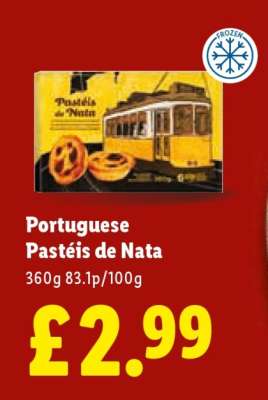 Portuguese Pastéis de Nata