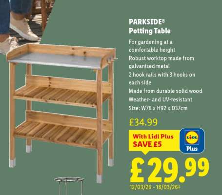 PARKSIDE Potting Table