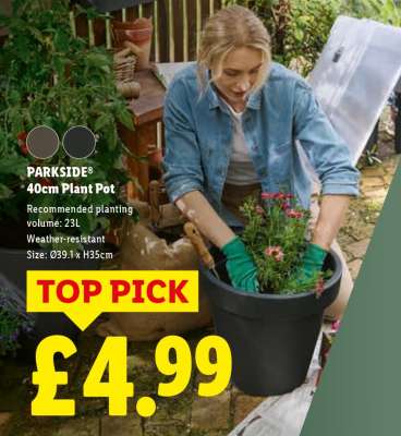 PARKSIDE® 40cm Plant Pot