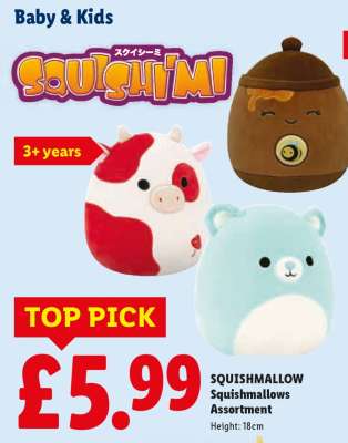 SQUISHMALLOW Squishmallows Assortment