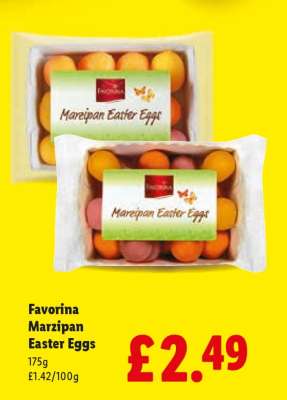 FAVORINA Marzipan Easter Eggs