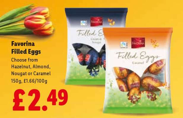 FAVORINA Filled Eggs