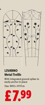 LIVARNO Metal Trellis