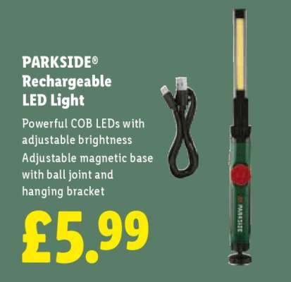 PARKSIDE Rechargeable LED Light