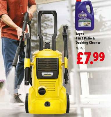 Jeyes 4 in 1 Patio & Decking Cleaner