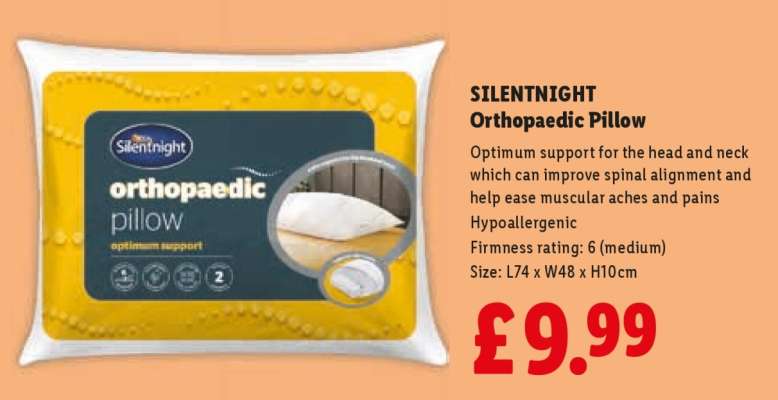 SILENTNIGHT Orthopaedic Pillow