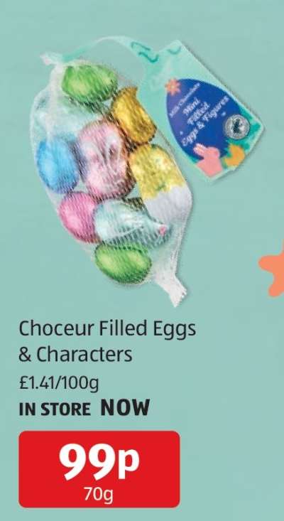 Choceur Filled Eggs & Characters