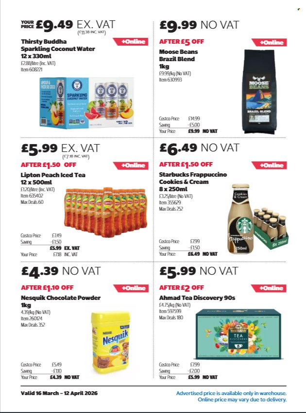 Costco offer - 16/03/2026 - 12/04/2026. Page 12