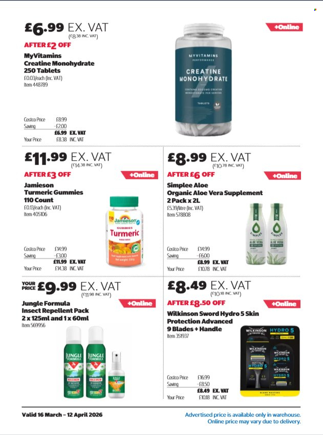 Costco offer - 16/03/2026 - 12/04/2026. Page 18