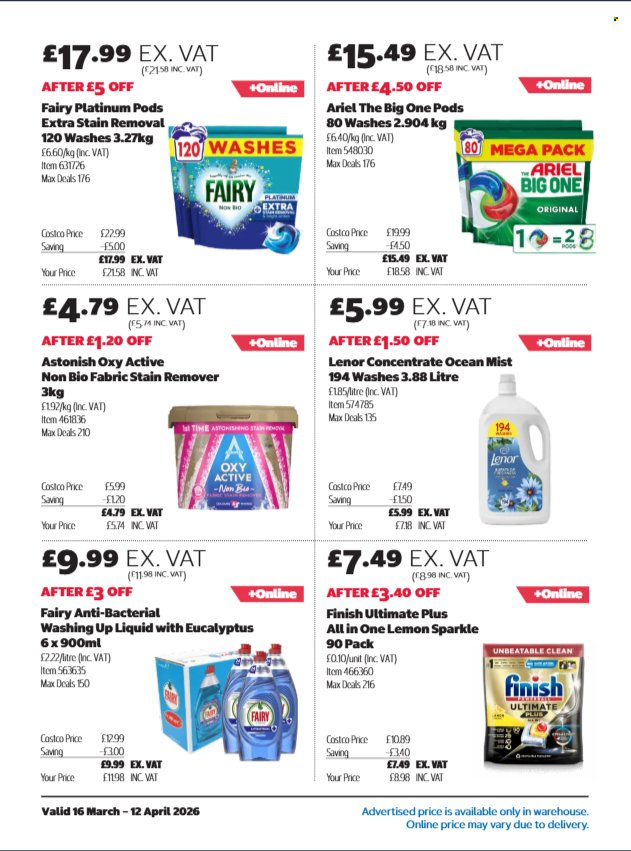 Costco offer - 16/03/2026 - 12/04/2026. Page 20