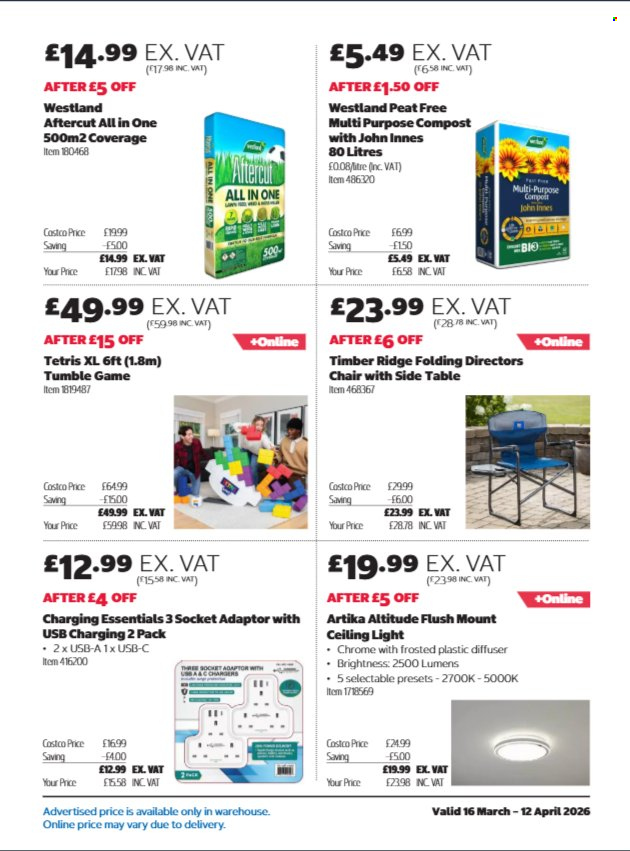 Costco offer - 16/03/2026 - 12/04/2026. Page 3