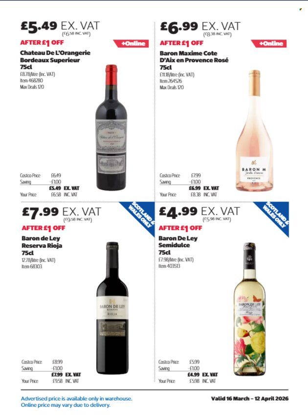 Costco offer - 16/03/2026 - 12/04/2026. Page 11
