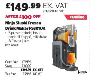 Ninja Slushi Frozen Drink Maker FS301UK