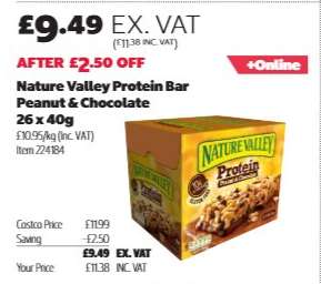 Nature Valley Protein Bar Peanut & Chocolate 26 x 40g