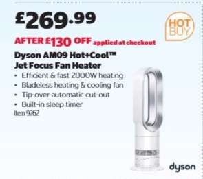 Dyson AM09 Hot+Cool Jet Focus Fan Heater