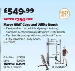 Marcy HIMT Cage and Utility Bench