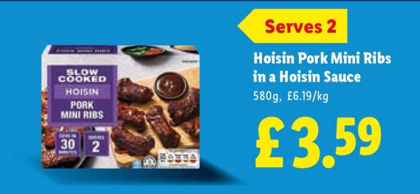 Hoisin Pork Mini Ribs